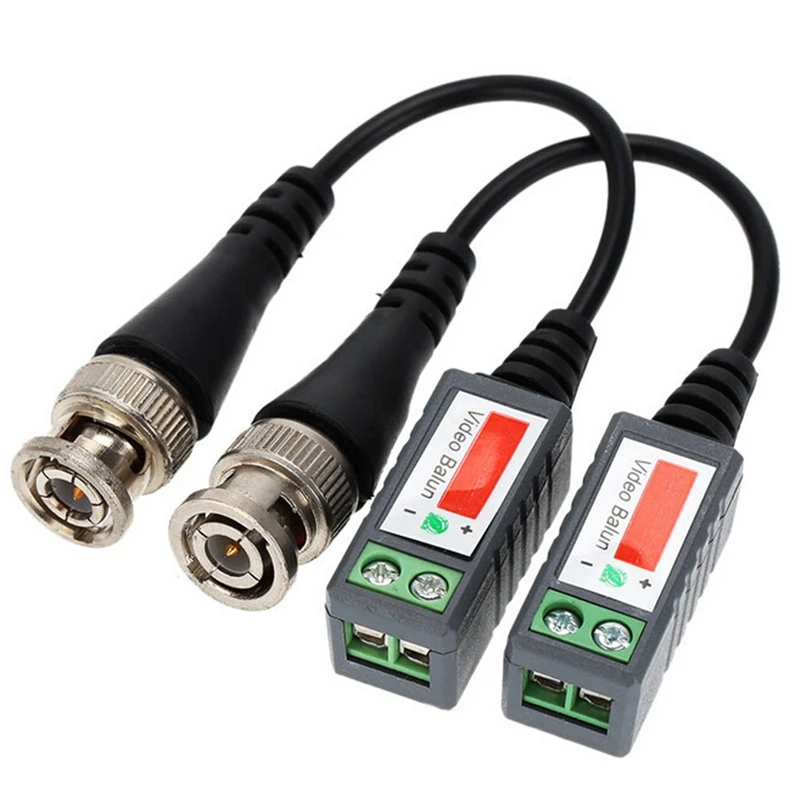 10Pcs CCTV Video Balun CCTV Accessories Passive Transceivers 2000Ft Distance UTP Balun BNC Cable CAT5 Cable
10Pcs CCTV Video Balun CCTV Accessories Passive Transceivers 2000Ft Distance UTP Balun BNC Cable CAT5 Cable