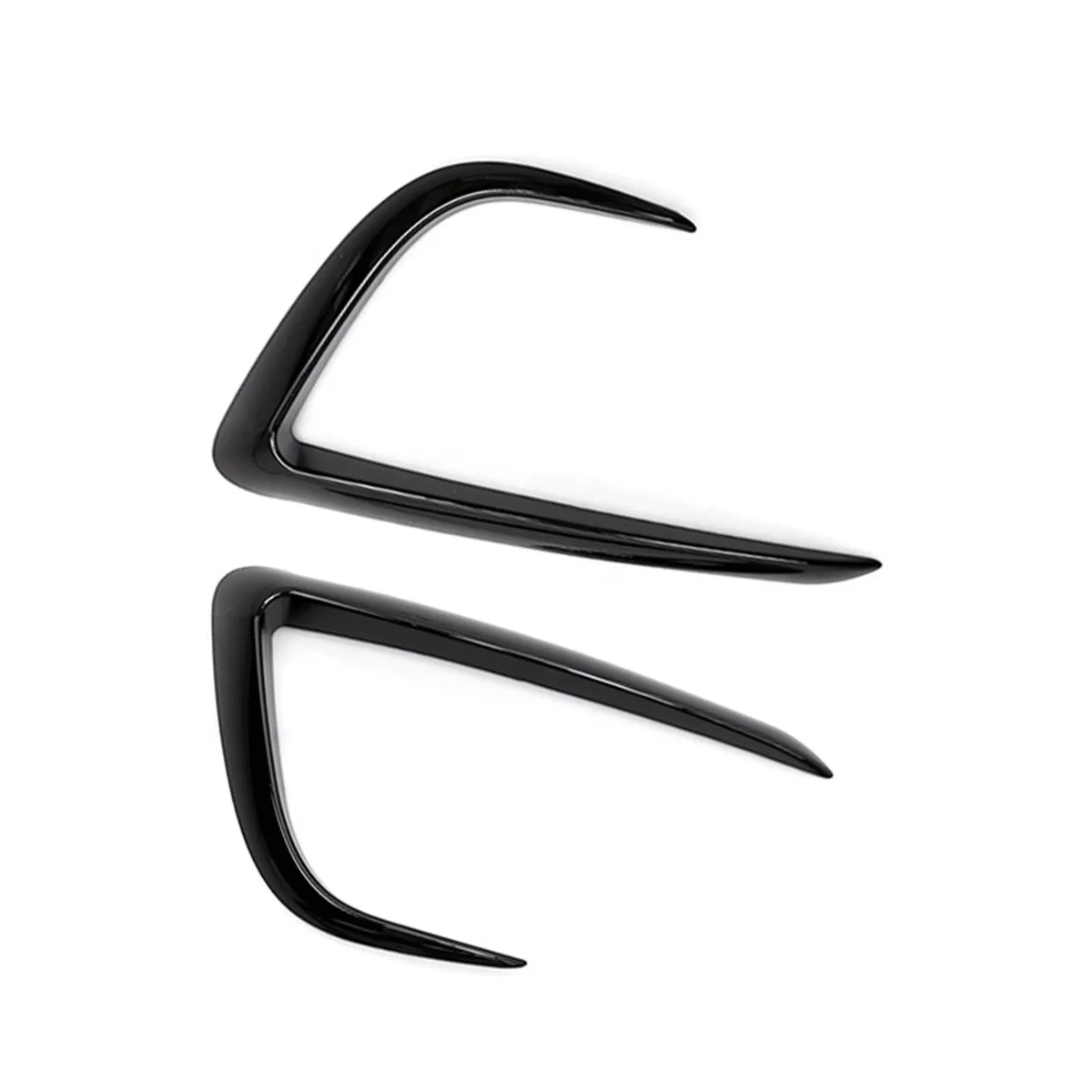 For Model Y Front Fog Light Cover Spoiler Wind Knife Surround Deflector Accessories Piano Black 
For Model Y Front Fog Light Cover Spoiler Wind Knife Surround Deflector Accessories Piano Black