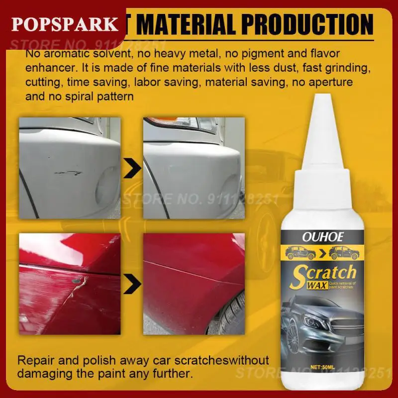 30/50ml Automotive Paint Scratch Repair Polishing Agent Polishing Wax Paint Scratch Repair Agent Automotive Paint Cleaner
30/50ml Automotive Paint Scratch Repair Polishing Agent Polishing Wax Paint Scratch Repair Agent Automotive Paint Cleaner