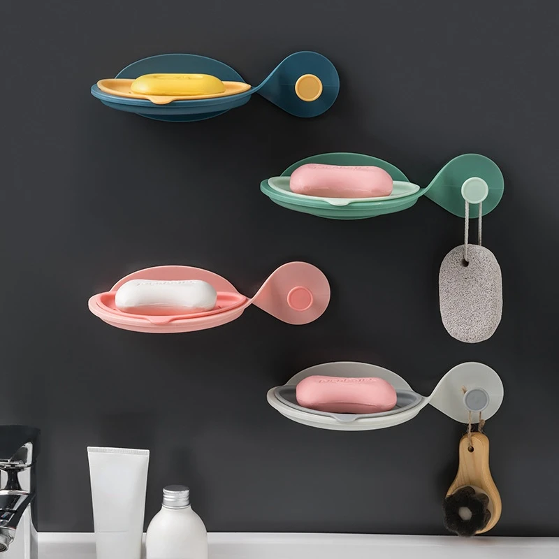 New Cute Drain Soap Box Toilet Punch-free Cartoon Soap Holder Cute Soap Dishes Wall-mounted Soap Container Bathroom Accessories
New Cute Drain Soap Box Toilet Punch-free Cartoon Soap Holder Cute Soap Dishes Wall-mounted Soap Container Bathroom Accessories