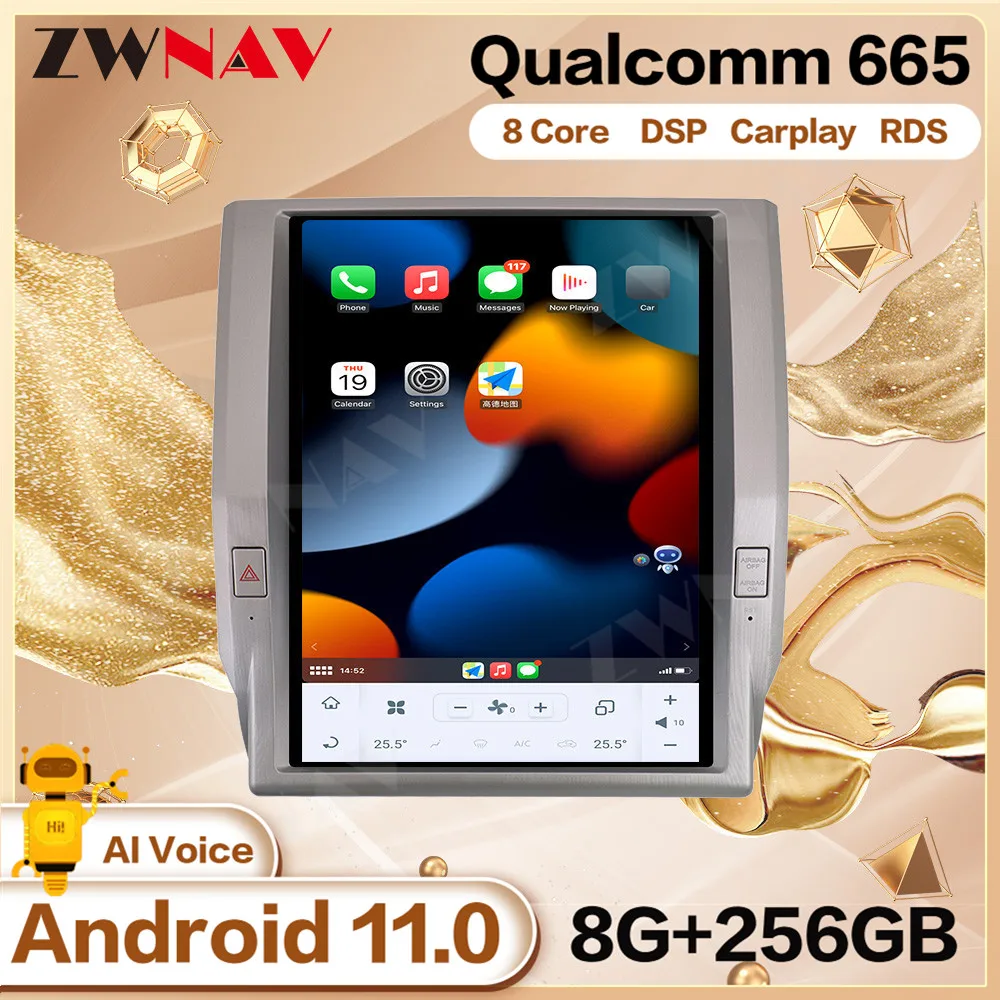 Автомобильный мультимедийный плеер Qualcomm, экран Tesla, Android 11, для Toyota Tundra 2014, 2015, 2016, 2017, GPS, аудио, радио, головное устройство
Автомобильный мультимедийный плеер Qualcomm, экран Tesla, Android 11, для Toyota Tundra 2014, 2015, 2016, 2017, GPS, аудио, радио, головное устройство