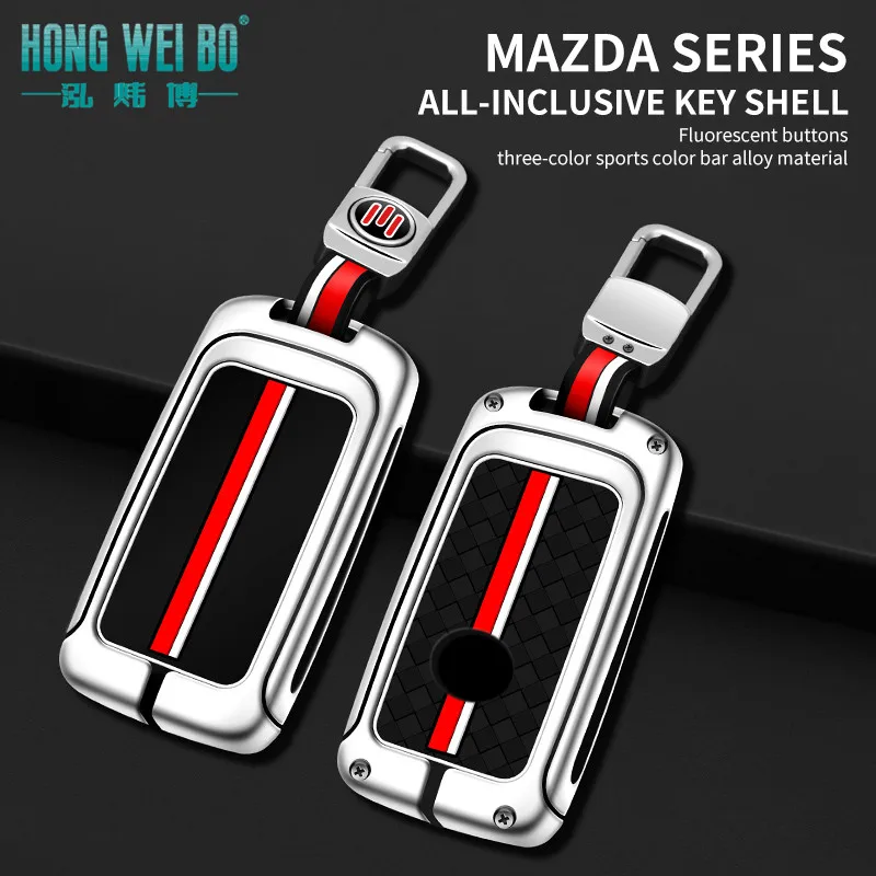 Metal Car Remote Key Case Cover Shell For Mazda 3 Alexa CX30 CX-4 CX5 CX-5 CX8 CX-8 CX-30 CX9 CX-9 Protector Holder Fob Keyless
Metal Car Remote Key Case Cover Shell For Mazda 3 Alexa CX30 CX-4 CX5 CX-5 CX8 CX-8 CX-30 CX9 CX-9 Protector Holder Fob Keyless