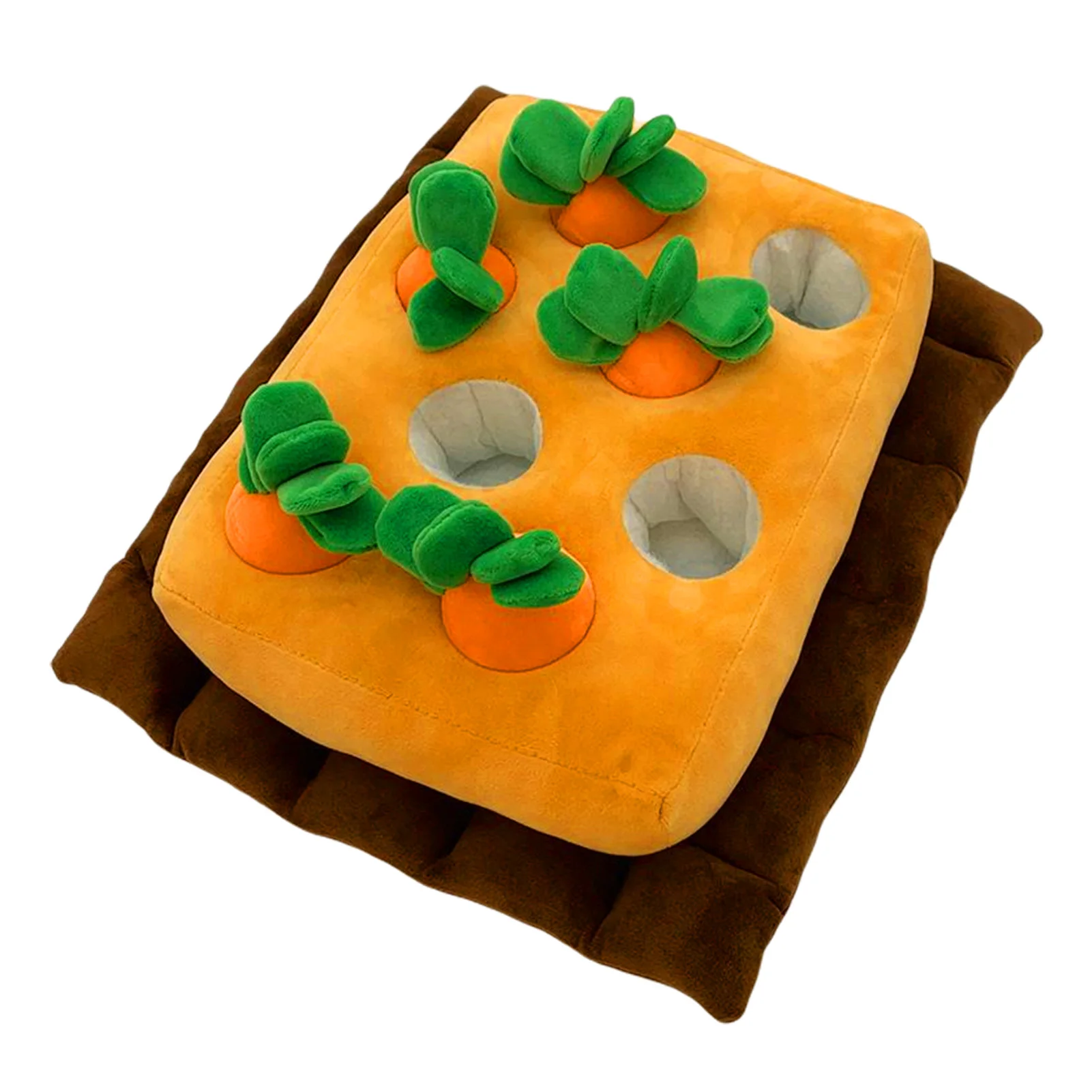 

Pet Dog Snuffle Mat Sniffing Training Carrot Blanket Slow Feeder Pads Dog Relieve Stress Nosework Puzzle Toy Pet Nose Pad