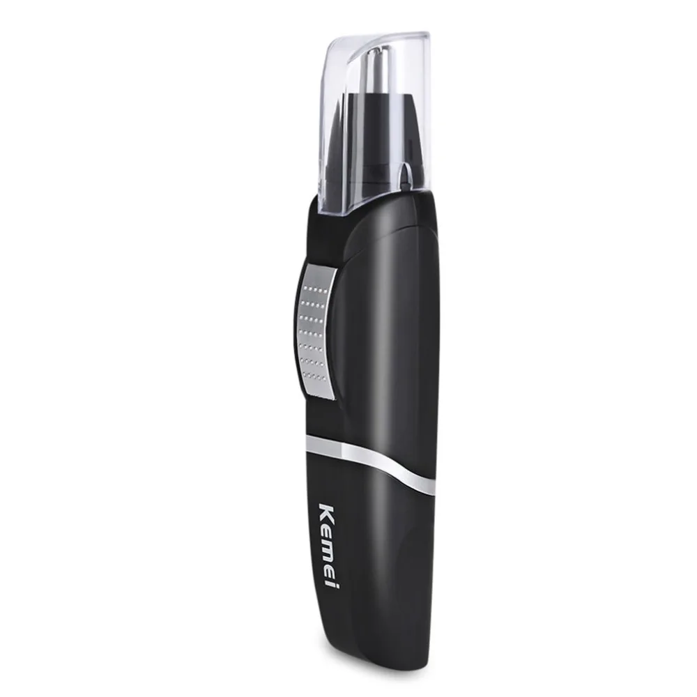 Kemei KM-511 Electric Nose Trimmer For Men Beauty AA Battery Nose Ear Hair Clipper Removal and Men Black Nose Hair Cutting
Kemei KM-511 Electric Nose Trimmer For Men Beauty AA Battery Nose Ear Hair Clipper Removal and Men Black Nose Hair Cutting