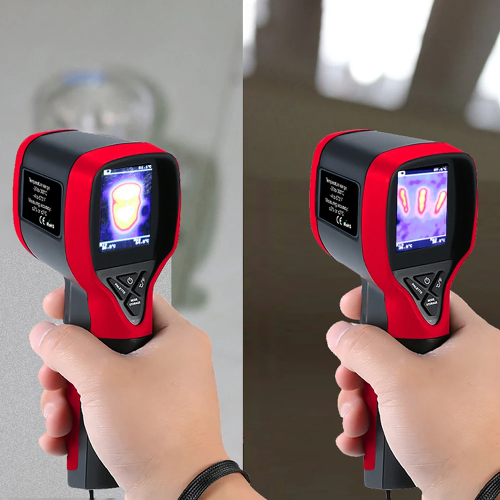 3.2 Inch Handheld Thermal Imager ET692D TFT Display 5Color Palette Inferred Temperature Meter Temperature Measurement Device
3.2 Inch Handheld Thermal Imager ET692D TFT Display 5Color Palette Inferred Temperature Meter Temperature Measurement Device