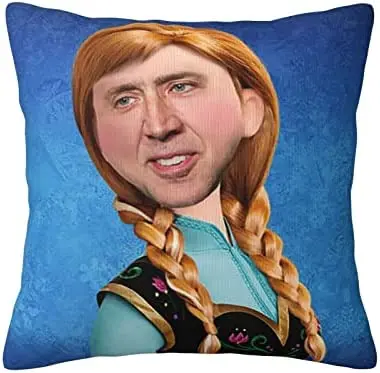 Nicolas CagePillowcase for Home Decor, Sofa, Living Room, Bedroom Decor 18 x 18 inches
Nicolas CagePillowcase for Home Decor, Sofa, Living Room, Bedroom Decor 18 x 18 inches