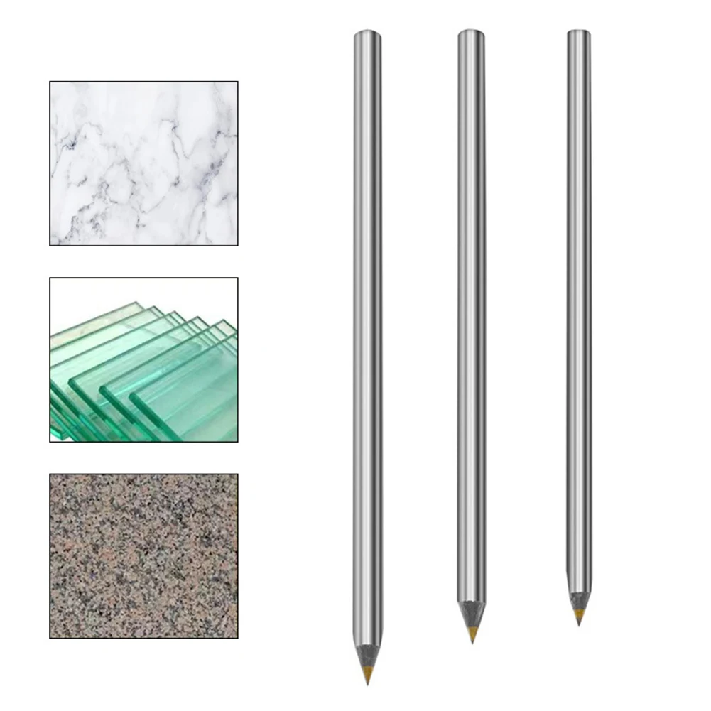 

Ручки для рисования из легированной стали, ручка-карандаш для металла, дерева, стекла, плитки, маркер для резки, металлическая зеркальная ручка