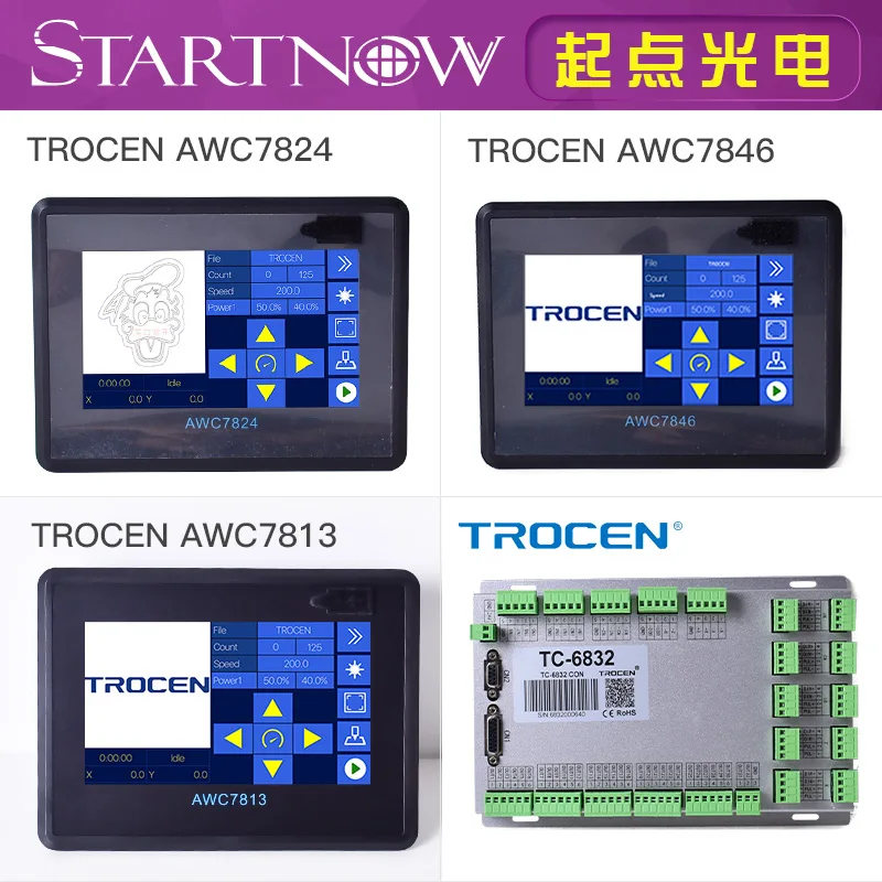 Laser cutting engraving machine AWC708C Qiancheng motherboard control board panel card control system panel card
Laser cutting engraving machine AWC708C Qiancheng motherboard control board panel card control system panel card