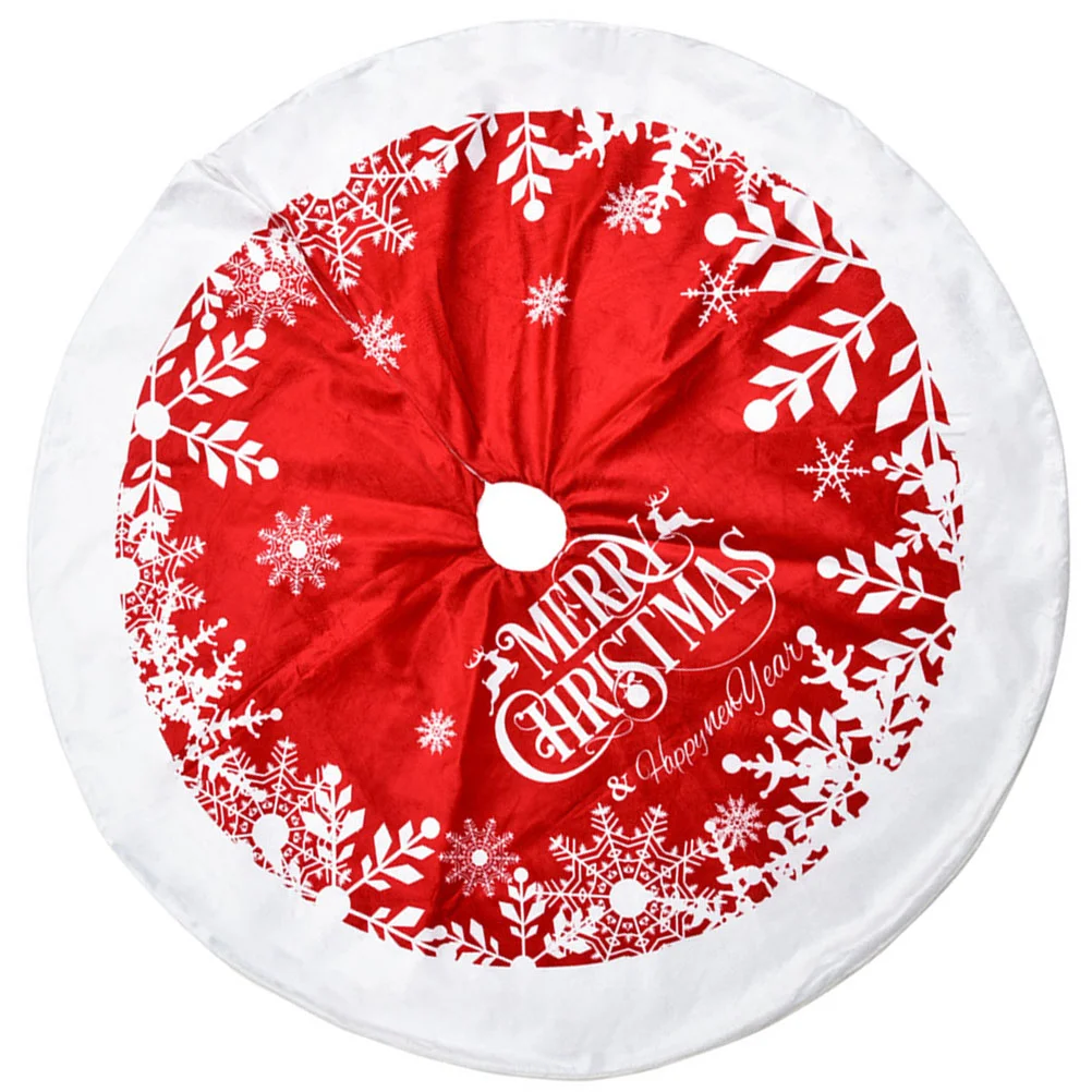 Apron Lovely Xmas Tree Mat Festival Ornament Christmas Holiday Skirt Red Super Soft Cloth Carpet
Apron Lovely Xmas Tree Mat Festival Ornament Christmas Holiday Skirt Red Super Soft Cloth Carpet
