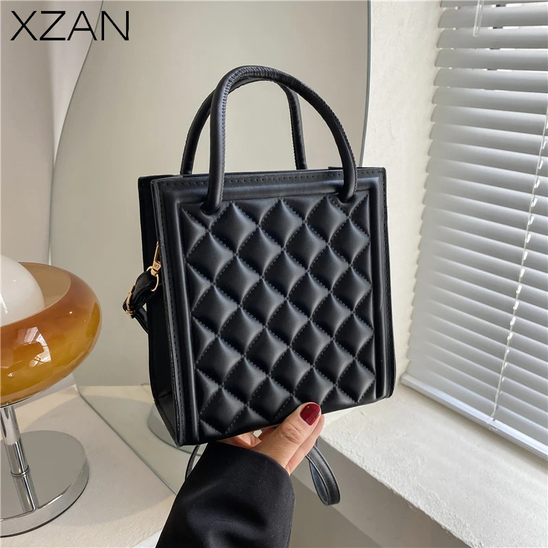New Fashion Handbags Designer Women Shoulder Bag Plaid Top Handle Bags Crossbody Trendy PU Leather Tote Vintage Handbag
New Fashion Handbags Designer Women Shoulder Bag Plaid Top Handle Bags Crossbody Trendy PU Leather Tote Vintage Handbag