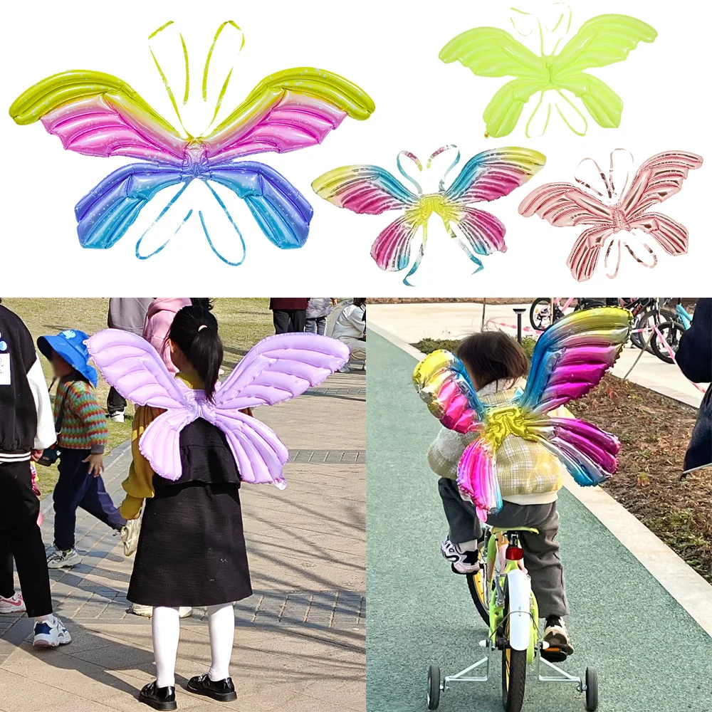 Rainbow Wing Butterfly Foil Balloons for Kids Girl Back Hanging Butterfly Wing Balloon Wedding Butterfly Themed Birthday Party
Rainbow Wing Butterfly Foil Balloons for Kids Girl Back Hanging Butterfly Wing Balloon Wedding Butterfly Themed Birthday Party