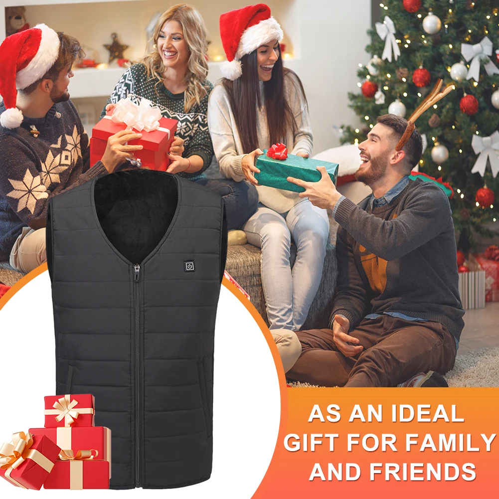 Men Autumn winter Smart heating Cotton Vest 9 area Heated V neck vest Women Outdoor Flexible Thermal Winter Warm Jacket M-4XL
Men Autumn winter Smart heating Cotton Vest 9 area Heated V neck vest Women Outdoor Flexible Thermal Winter Warm Jacket M-4XL