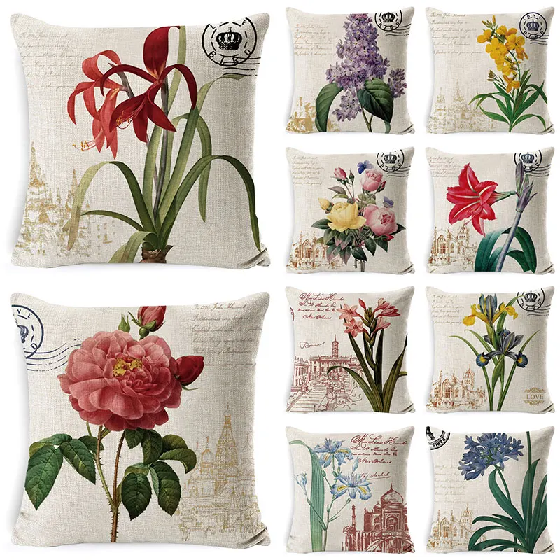Flower Printed Pillowcases Soft Comfortable Pillowcases Sofa Cushion Covers Linen Pillowcases Home Textile Products Decorative
Flower Printed Pillowcases Soft Comfortable Pillowcases Sofa Cushion Covers Linen Pillowcases Home Textile Products Decorative