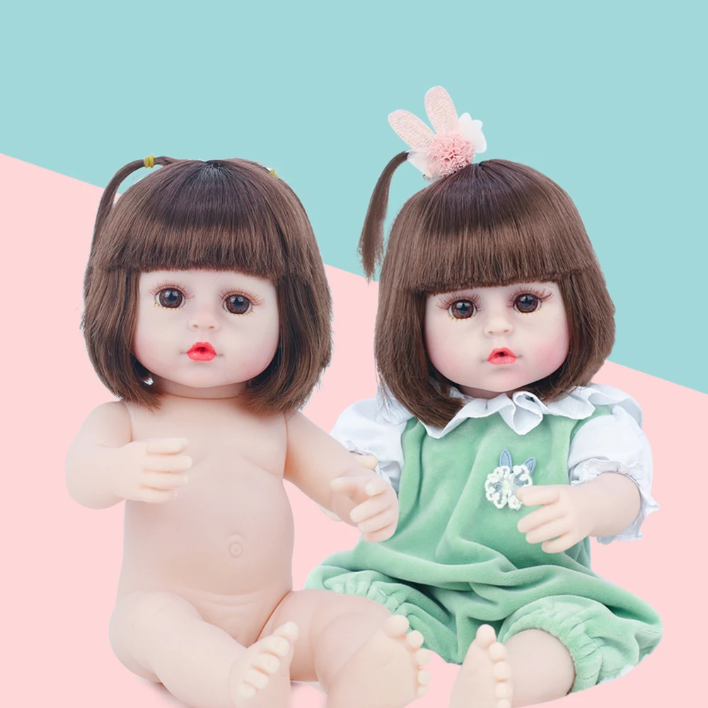 38cm Lifelike Doll with Pacifier Diaper Feeding Bottle Silicone Reborn Baby Appease Toy Adorable Reborn Doll Kits for Kids Girls
38cm Lifelike Doll with Pacifier Diaper Feeding Bottle Silicone Reborn Baby Appease Toy Adorable Reborn Doll Kits for Kids Girls