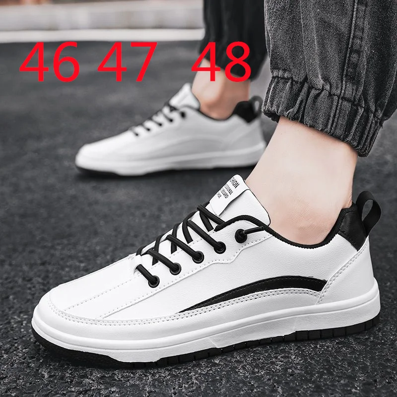 Extra-large size men's shoes waterproof non-slip autumn new 4546 sports casual board shoes 47 men a small white shoes
Extra-large size men's shoes waterproof non-slip autumn new 4546 sports casual board shoes 47 men a small white shoes