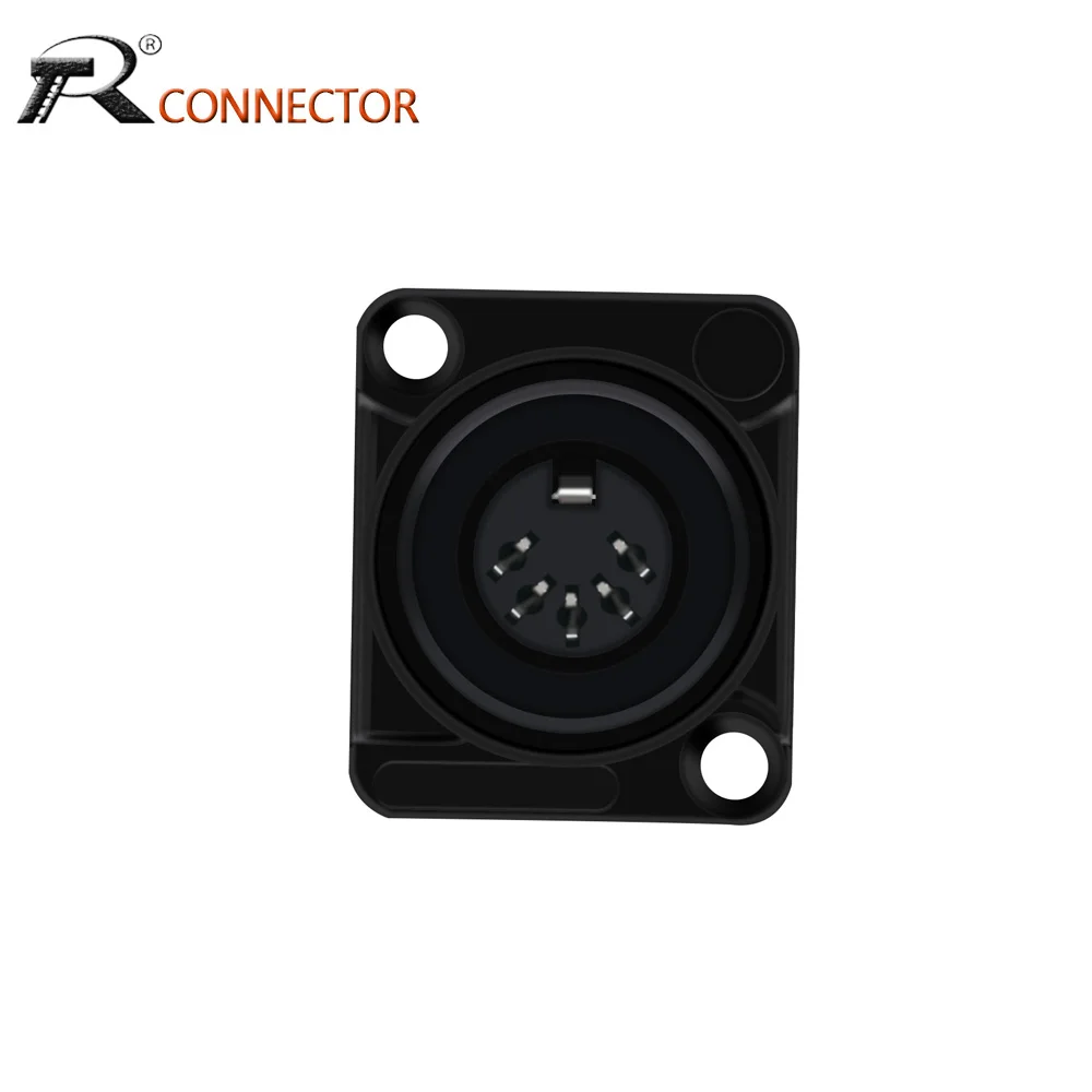 100PCS Black 5Pins Female DIN Plug Socket Connector D-Type Chassis Cable Panel Mount Soldering Plug
100PCS Black 5Pins Female DIN Plug Socket Connector D-Type Chassis Cable Panel Mount Soldering Plug