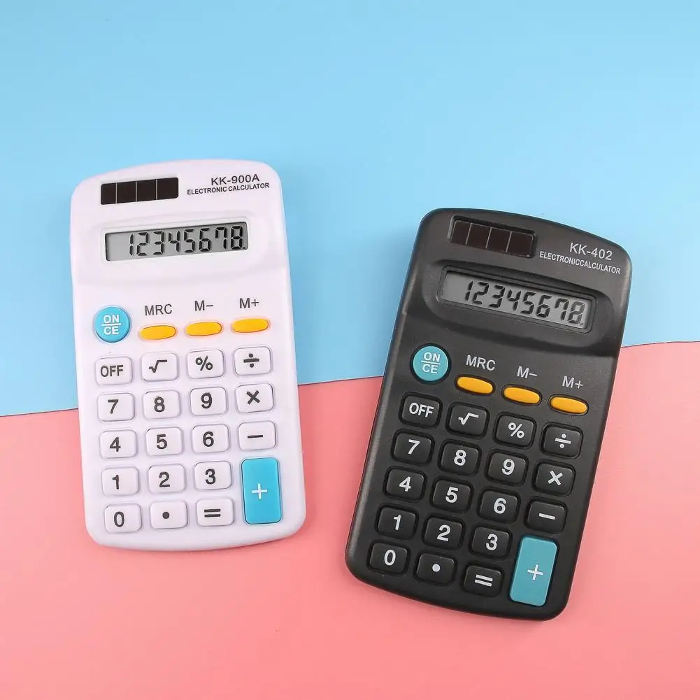 Desktop Calculator Excellent Portable LED Large Screen 8-Digit Elementary Student Calculator for School
Desktop Calculator Excellent Portable LED Large Screen 8-Digit Elementary Student Calculator for School
