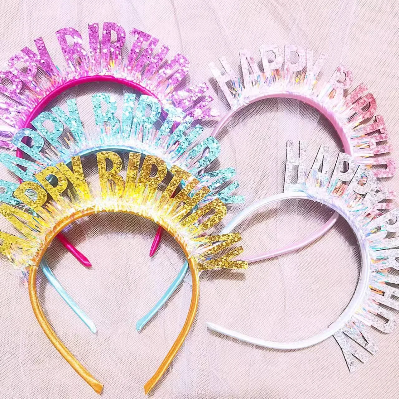 18x17CM Birthday Headband Cute Kawaii Kids Crown Baby Shower Decoration Laser Sequin Hair Hand Favor Gift Party Supplies
18x17CM Birthday Headband Cute Kawaii Kids Crown Baby Shower Decoration Laser Sequin Hair Hand Favor Gift Party Supplies