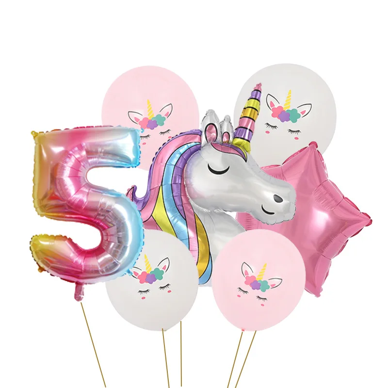 Aluminum Film Balloon Baby Birthday 1-9 Number Balloon Wholesale Cartoon Unicorn Latex Balloon Set.
Aluminum Film Balloon Baby Birthday 1-9 Number Balloon Wholesale Cartoon Unicorn Latex Balloon Set.