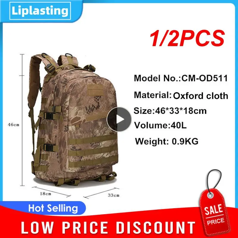 1/2PCS 3D Outdoor Sport Military Tactical climbing mountaineering Backpack Camping Hiking Trekking Rucksack Travel outdoor Bag
1/2PCS 3D Outdoor Sport Military Tactical climbing mountaineering Backpack Camping Hiking Trekking Rucksack Travel outdoor Bag