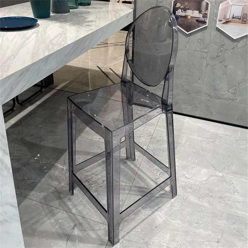 Nordic Acrylic Bar Chair Bar Furniture Modern Minimalist Transparent Chair Creative High Bar Stool Leisure Backrest Bar Chairs
Nordic Acrylic Bar Chair Bar Furniture Modern Minimalist Transparent Chair Creative High Bar Stool Leisure Backrest Bar Chairs