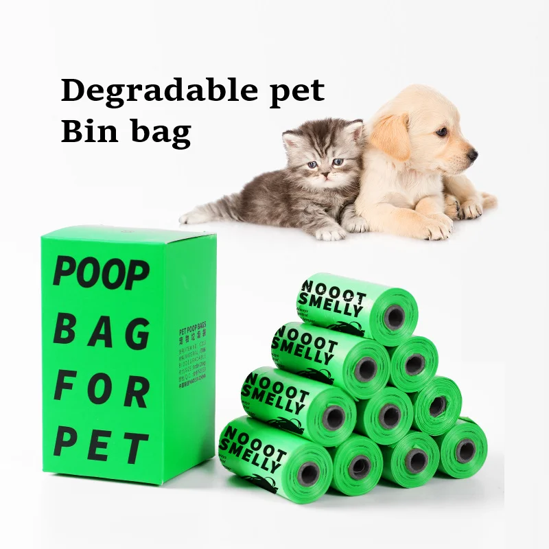 Biodegradable Dog Poop Bags Garbage Bags Degradable Cat Waste Bags Eco-Friendly Doggie Green EPI Unscented Thicker Pet Supplie
Biodegradable Dog Poop Bags Garbage Bags Degradable Cat Waste Bags Eco-Friendly Doggie Green EPI Unscented Thicker Pet Supplie