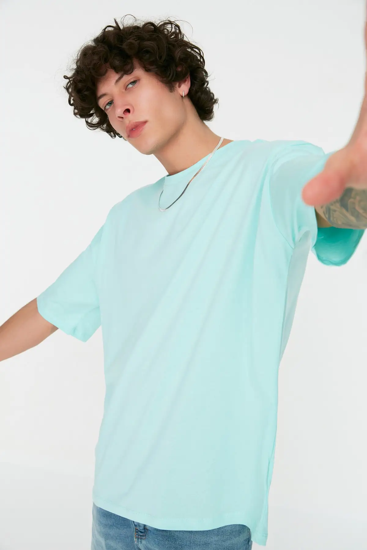 Men's Oversize Fit 100 Cotton Cycling Neck Short-Sleeve Printed T-Shirt TMNSS21TS1227
Men's Oversize Fit 100 Cotton Cycling Neck Short-Sleeve Printed T-Shirt TMNSS21TS1227