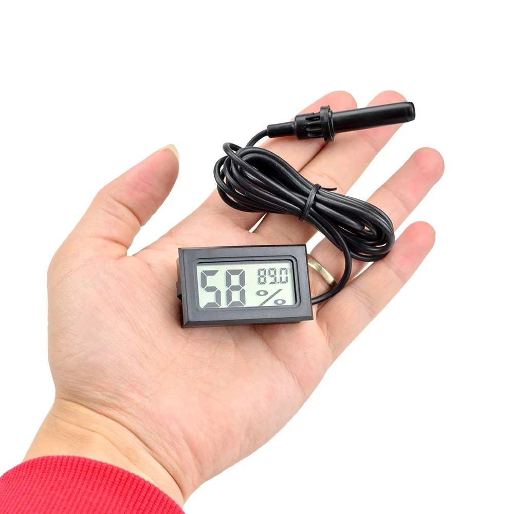 MOSEKO Hot Sale Professional Mini Probe LCD Digital Thermometer Hygrometer Temperature Humidity Meter Digital Display
MOSEKO Hot Sale Professional Mini Probe LCD Digital Thermometer Hygrometer Temperature Humidity Meter Digital Display