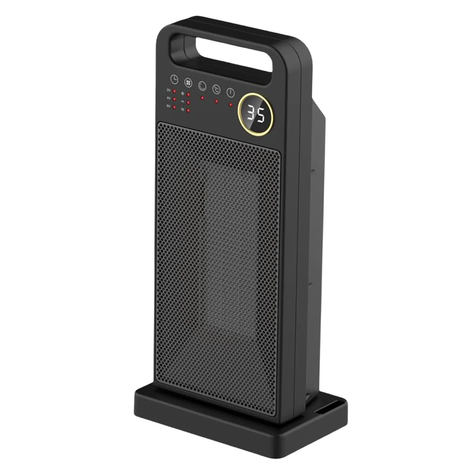Portable Space Heater Electric Heater 3 Modes with Remote Control for Office Bathroom
Portable Space Heater Electric Heater 3 Modes with Remote Control for Office Bathroom