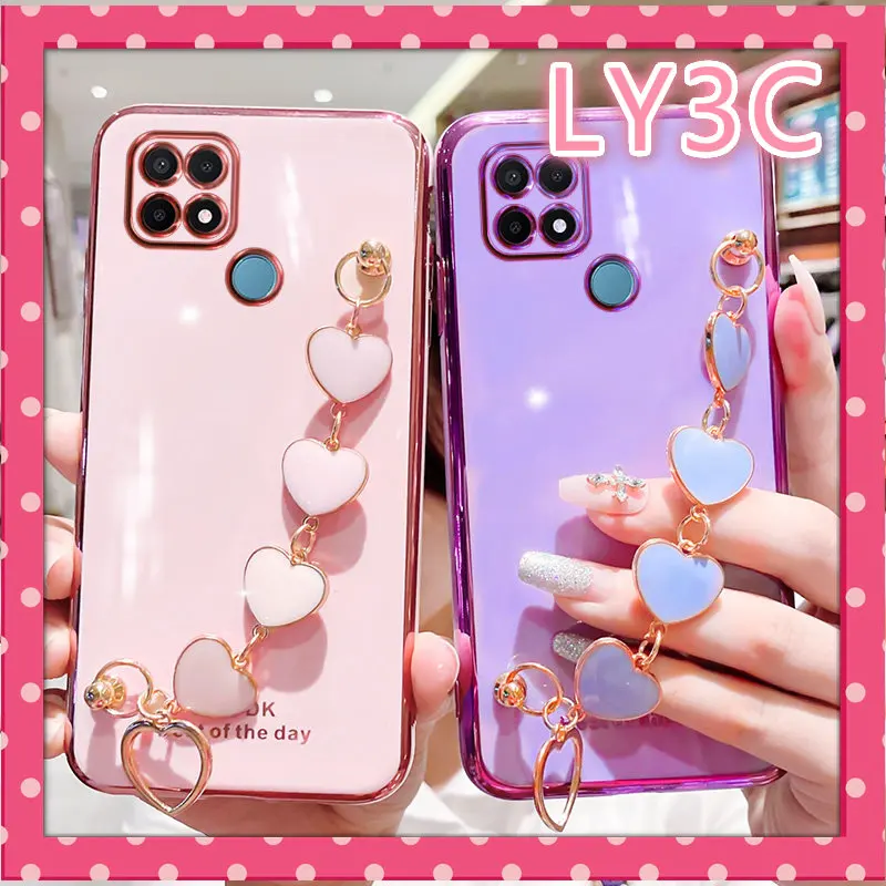 Love Heart Wrist Chain Case For Realme C31 C35 9 9i 8 8i 7i 6 7 C11 C12 C15 C17 C20 C21 C25 F17Pro F19 Cute Silicone Cover
Love Heart Wrist Chain Case For Realme C31 C35 9 9i 8 8i 7i 6 7 C11 C12 C15 C17 C20 C21 C25 F17Pro F19 Cute Silicone Cover