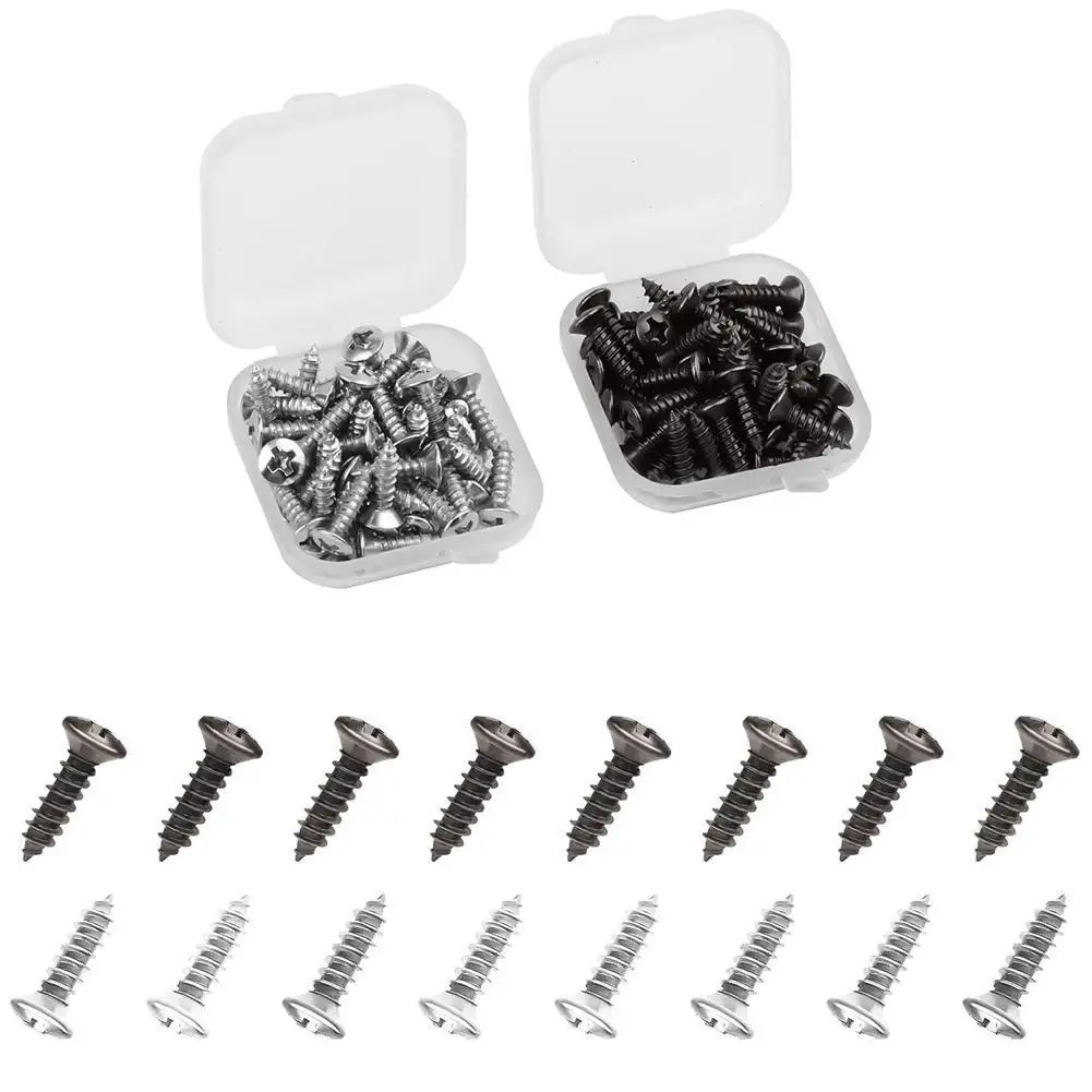 50pcs/lot 3*12mm Electric Guitar Bass Screws For Pickguard Back Plate Mount DIY Luthier Tool Pickguard Screws Wholesale
50pcs/lot 3*12mm Electric Guitar Bass Screws For Pickguard Back Plate Mount DIY Luthier Tool Pickguard Screws Wholesale