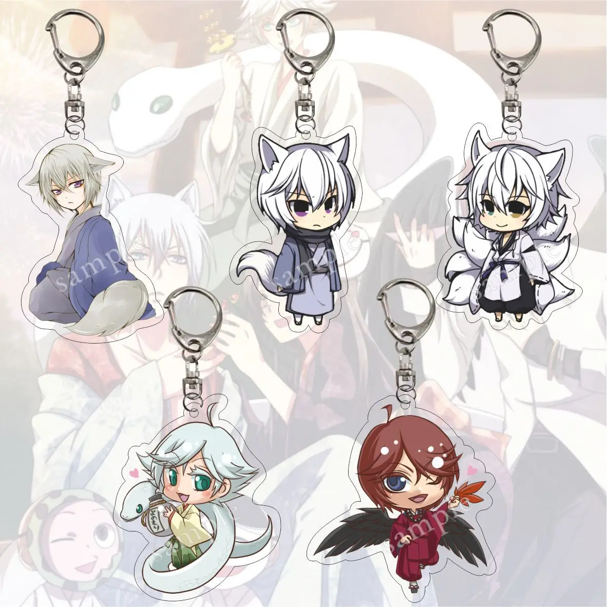 Classic Kamisama Kiss Kamisama Love Keychain Cute Tomoe Kurama Mi Zu Ki Anime Figures Acrylic Key Chain Gift for Friends Fans
Classic Kamisama Kiss Kamisama Love Keychain Cute Tomoe Kurama Mi Zu Ki Anime Figures Acrylic Key Chain Gift for Friends Fans
