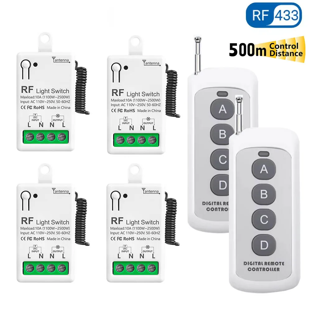 Tedeligo RF 433 МГц AC110V 120V 220V 240V Выключатель света Беспроводной пульт дистанционного управления дальнего действия для домашнего светодиодного вентилятора ВКЛ ВЫКЛ лампы
Tedeligo RF 433 МГц AC110V 120V 220V 240V Выключатель света Беспроводной пульт дистанционного управления дальнего действия для домашнего светодиодного вентилятора ВКЛ ВЫКЛ лампы