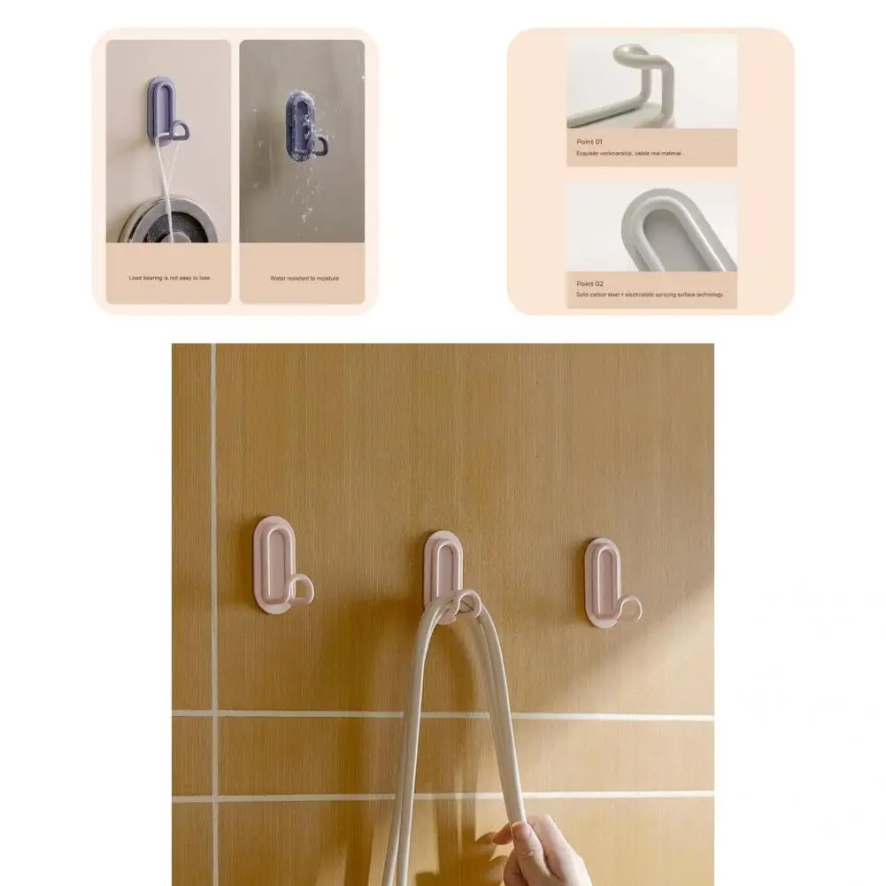 Home Hook Convenient Carbon Steel Durable Practical Good Bearing Hanger Hook for Home Wall Hangers Wall Hangers
Home Hook Convenient Carbon Steel Durable Practical Good Bearing Hanger Hook for Home Wall Hangers Wall Hangers