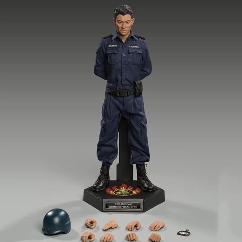 

MAXNUT 1/6 EOD FS-02 Movie Superstar Police Shock Wave Expert Andy Lau Male Solider Full Set Moveable Action Figure Model Toys