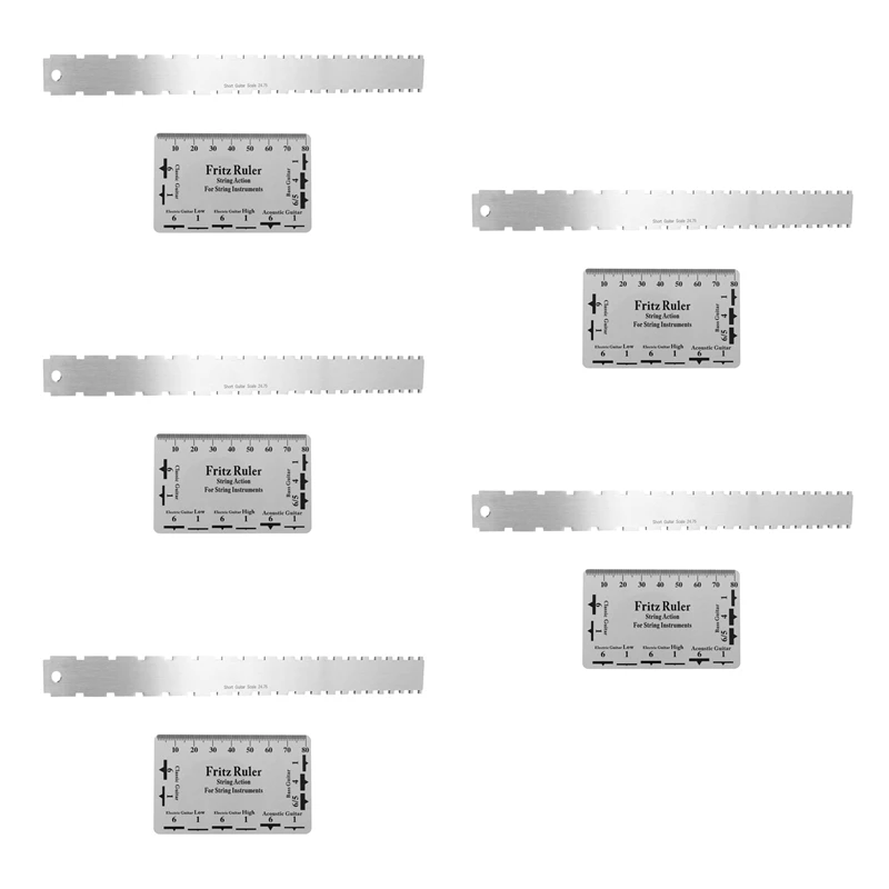 5X Guitar Neck Notched Straight Edge Luthiers Tool For Gibson 24.75 Inch And Fender 25.5 Inch Electric Guitars
5X Guitar Neck Notched Straight Edge Luthiers Tool For Gibson 24.75 Inch And Fender 25.5 Inch Electric Guitars