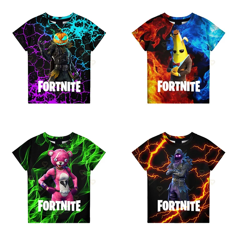Men Clothes Fortnite New Women Summer Children Short Sleeve T-shirt 3D Print Tee Tops Casual Breathable Funny T Shirts
Men Clothes Fortnite New Women Summer Children Short Sleeve T-shirt 3D Print Tee Tops Casual Breathable Funny T Shirts