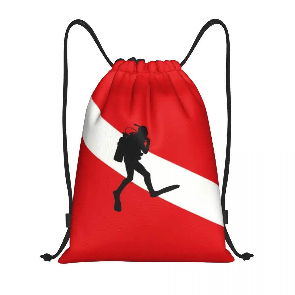 Scuba Diver Flag Drawstring Bags Men Women Foldable Sports Gym Sackpack Dive Diving Shopping Storage Backpacks
Scuba Diver Flag Drawstring Bags Men Women Foldable Sports Gym Sackpack Dive Diving Shopping Storage Backpacks