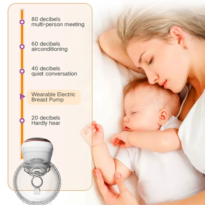 Wearable Breast Pump Hands Free Electric Portable Breast Cup Auto Milk Collector
Wearable Breast Pump Hands Free Electric Portable Breast Cup Auto Milk Collector