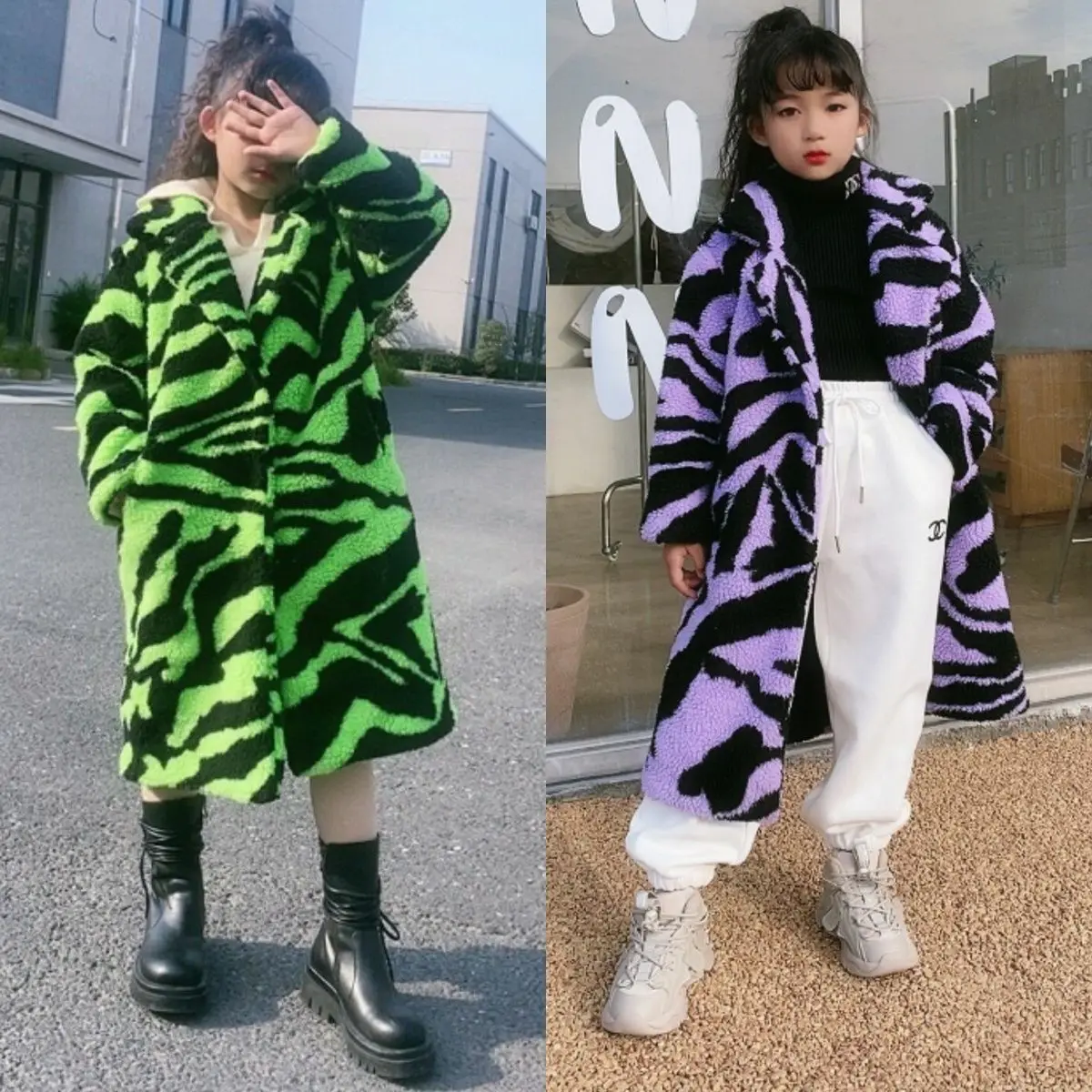 Winter Coat for Girls Street Fashion Lamb Wool Thick Coat Kids Cotton-padded Jacket Winter Children Clothes Faux Fur Coat
Winter Coat for Girls Street Fashion Lamb Wool Thick Coat Kids Cotton-padded Jacket Winter Children Clothes Faux Fur Coat