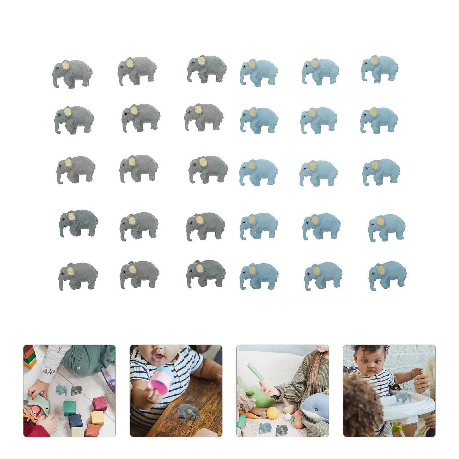 30 Pcs Cake Decorating Elephant Model Mini Adornment 2.5X1.5CM Simulation Pvc Miniature Animal Child
30 Pcs Cake Decorating Elephant Model Mini Adornment 2.5X1.5CM Simulation Pvc Miniature Animal Child