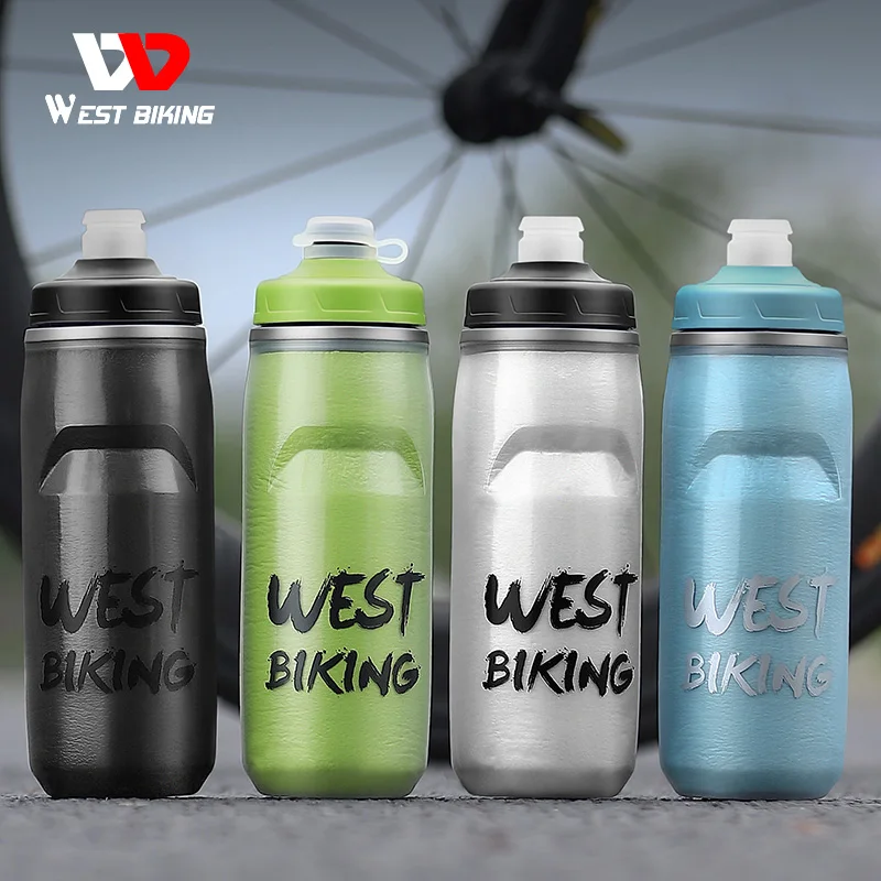 WEST BIKING Cycling Cold Water Insulated Bottle MTB Road Bike Thermal Bottle Racing Soft Squeeze Bottle Portable Gym Kettle
WEST BIKING Cycling Cold Water Insulated Bottle MTB Road Bike Thermal Bottle Racing Soft Squeeze Bottle Portable Gym Kettle