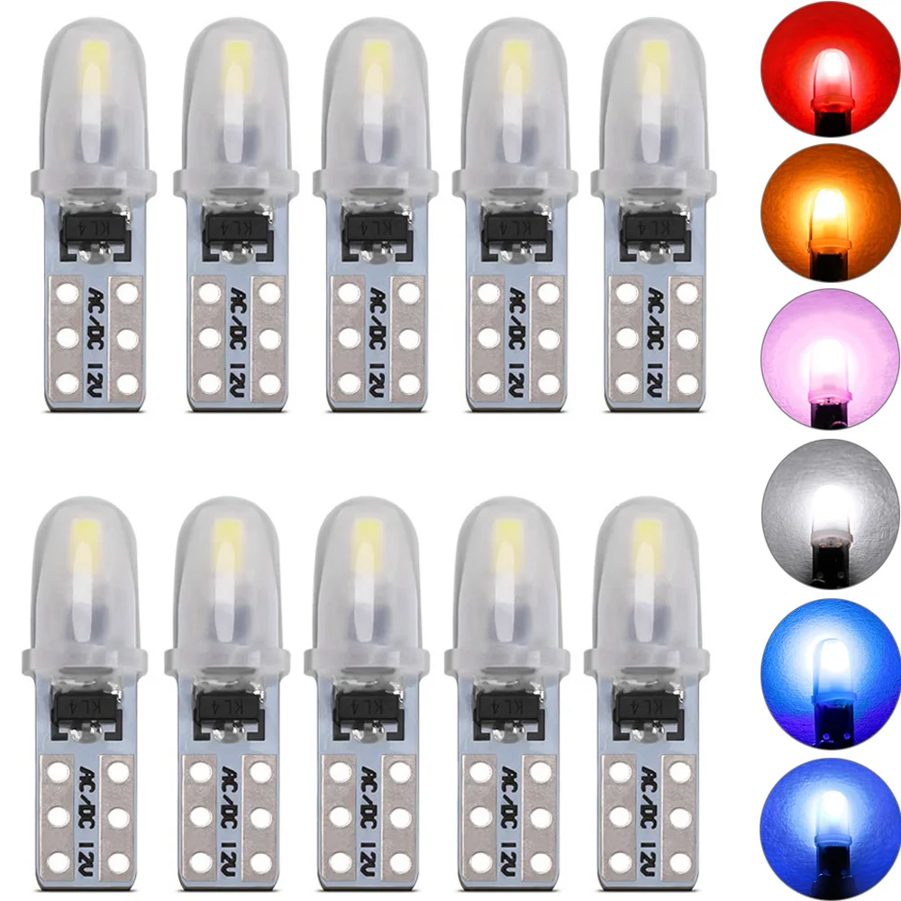 10 Pcs T5 Auto Car Dashboard Lights 2 3014 SMD Reading Instrument Panel Lamp No Polarity Led Bulb White 12V DC
10 Pcs T5 Auto Car Dashboard Lights 2 3014 SMD Reading Instrument Panel Lamp No Polarity Led Bulb White 12V DC