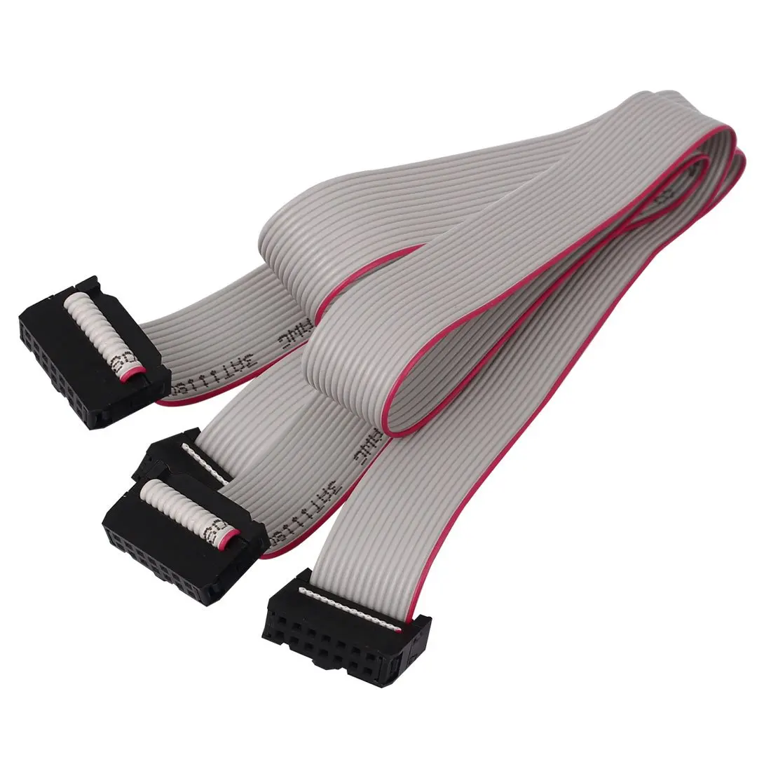 Keszoox IDE Flat Ribbon Cable, Female to Female, 14-Pin, 2.54 Mm, 50 Cm, 2 Pieces
Keszoox IDE Flat Ribbon Cable, Female to Female, 14-Pin, 2.54 Mm, 50 Cm, 2 Pieces