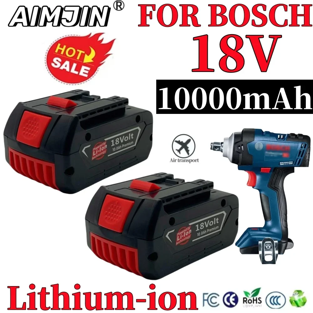 18 В 10000 мАч для Bosch литий-ионный сменный аккумулятор 10 0 Ач профессиональный Systeem