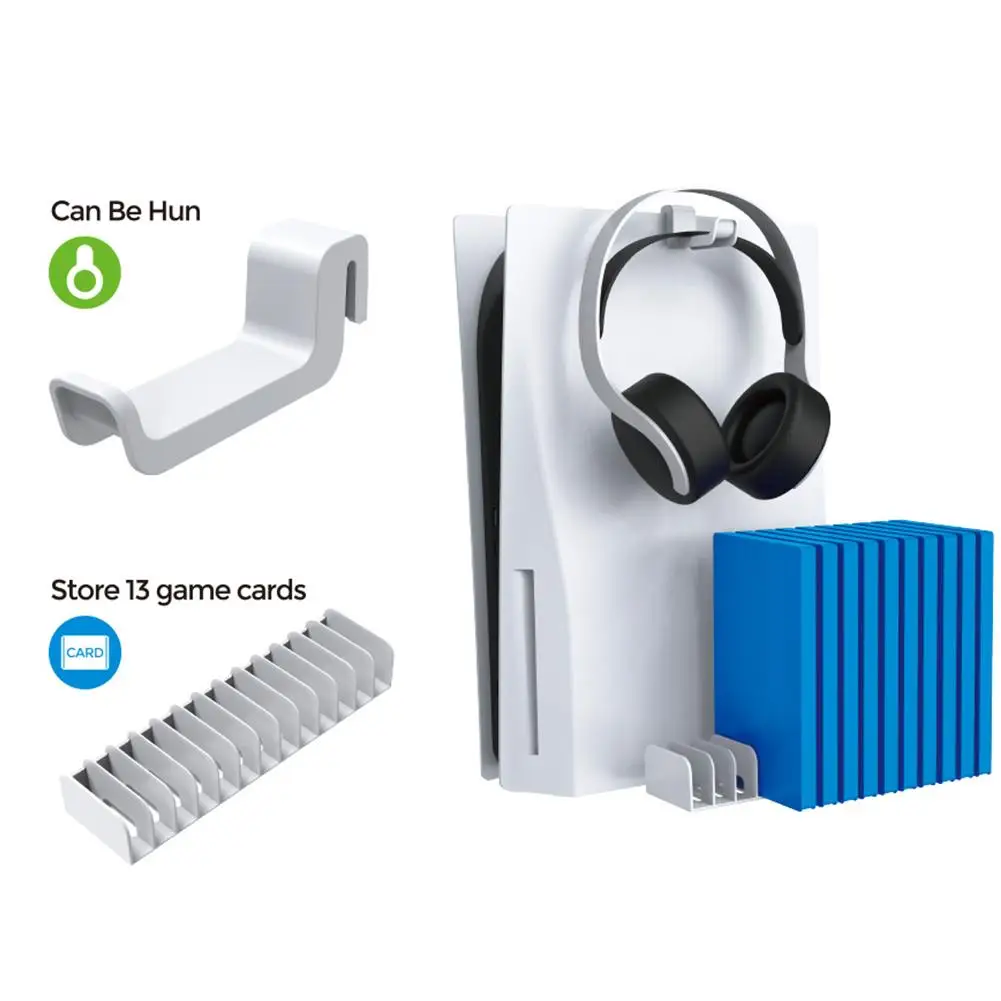 Game Cartridge Hook Kit Game Cards Storage Stand Box Headphone Hook Hanger Compatible For Ps5 Game Console
Game Cartridge Hook Kit Game Cards Storage Stand Box Headphone Hook Hanger Compatible For Ps5 Game Console