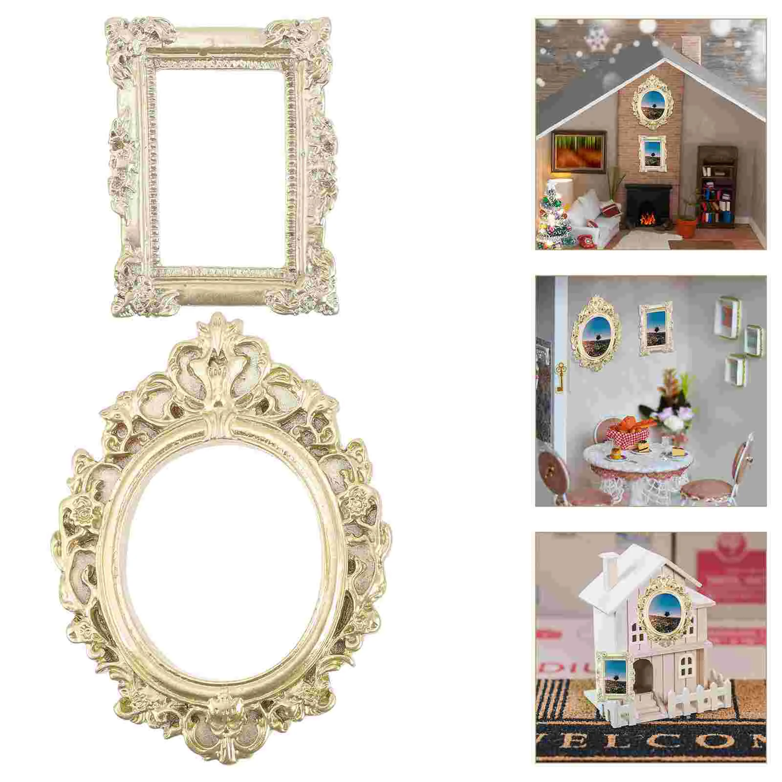 12 Pcs Photo Frame Picture Frames Mini Houses DIY Crafts Supplies Decoration Vintage Home Rustic Props Holder
12 Pcs Photo Frame Picture Frames Mini Houses DIY Crafts Supplies Decoration Vintage Home Rustic Props Holder