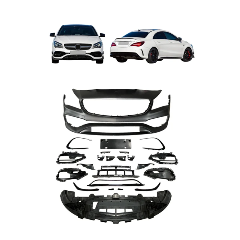 Mercedes CLA Body Kit AMG Front Bumper For Mercedes Benz CLA W117 CLA200 CLA250 Upgrade CLA 45 AMG Body Kit
Mercedes CLA Body Kit AMG Front Bumper For Mercedes Benz CLA W117 CLA200 CLA250 Upgrade CLA 45 AMG Body Kit