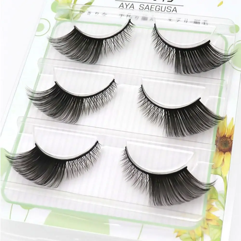 3Pair Elongated Fake Eyelashes Cat Eye Natural Tapered Half Lashes Fox Eye Winged Cat Eye Mink Lashes Extension Makeup Faux Cils
3Pair Elongated Fake Eyelashes Cat Eye Natural Tapered Half Lashes Fox Eye Winged Cat Eye Mink Lashes Extension Makeup Faux Cils