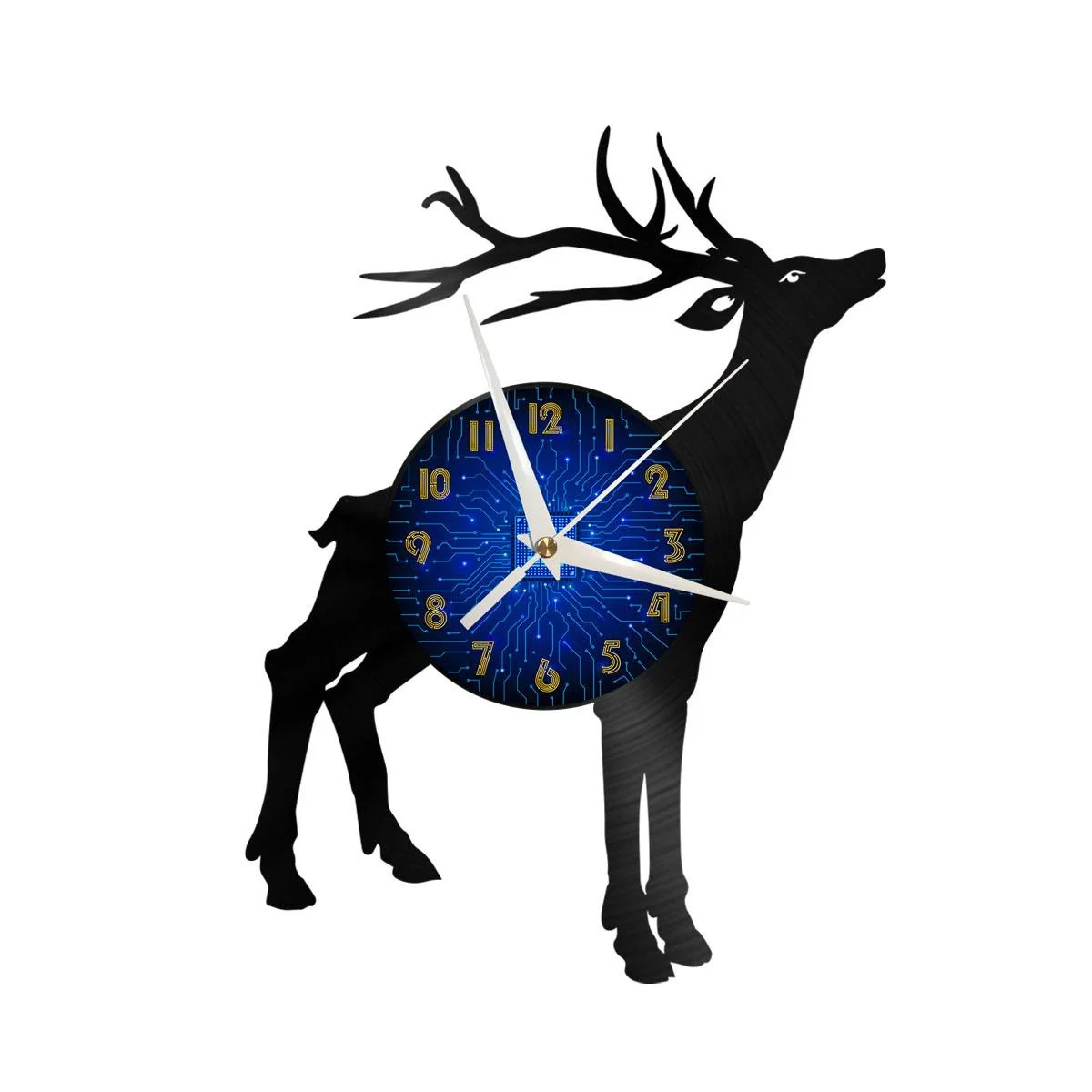 Deer 2 Vinyl Wall Clock, Vinyl Record LED Clock Wall Art Black 12 Inch for Living Room Bedroom
Deer 2 Vinyl Wall Clock, Vinyl Record LED Clock Wall Art Black 12 Inch for Living Room Bedroom